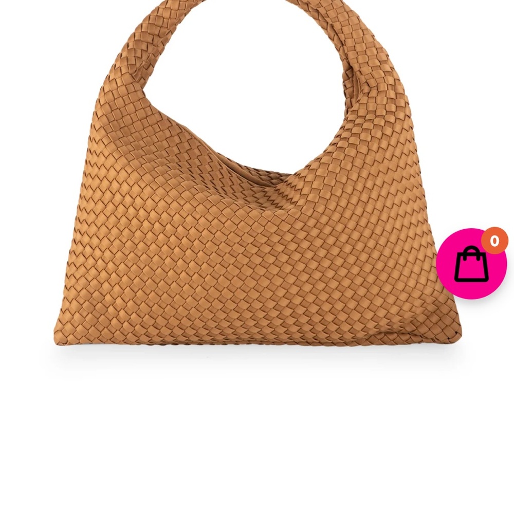 HAUTE SHORE Woven Shoulder Bag